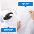 thumbnail image 4 of 3Pcs Mesh Laundry Bags Washing Machine Wash Jumbo Delicates Clothes Bed Linen Toys Drawstring Closure Sturdy XXLarge 28 x 26 Inches, 4 of 6