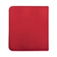 thumbnail image 5 of ULTRA PRO BINDER 12 POCKET VIVID ZIPPERED RED, 5 of 5