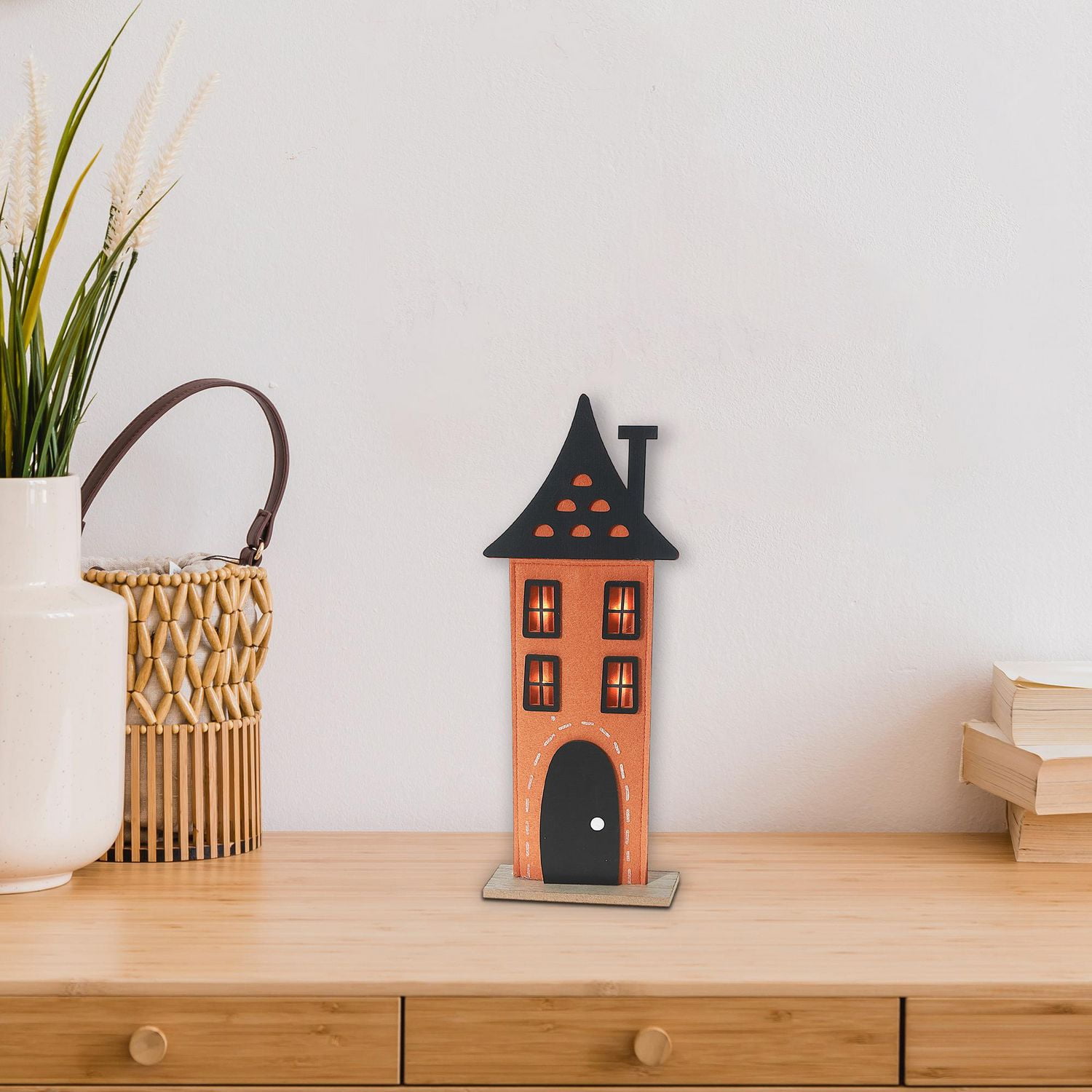 Décor De Maison En Feutre Hanté Grand