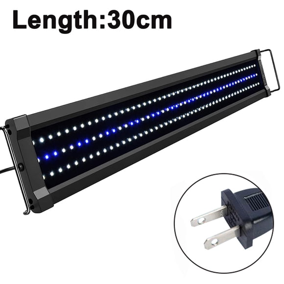 Freshwater LED Aquarium Light, Full Spectrum Fish Tank Light with Timer - Adjustable Color Spectrum