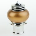 thumbnail image 3 of jifeng Decorative Curtain Rod Post Caps 28mm Inner Diameter. Bright Gold Style_2, 3 of 8