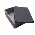 thumbnail image 1 of 1590DBK - PROJECT BOX 7.4X4.7X2.2IN DIECAST ALUMINUM BLACK, 1 of 1