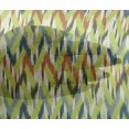 thumbnail image 4 of oneOone Tissu en Viscose Chiffon Chevron Imprimé Ikat au Mètre 42 Pouces de Large, 4 of 4