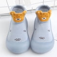 thumbnail image 2 of MIASHUI Baby Sock Shoes Infant Non-Slip Breathable Slippers with Soft Rubber Sole,Light Blue,0-6 Months, 2 of 5
