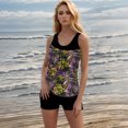 thumbnail image 5 of SBYOJLPB Womens 2 Piece Tankini Swimsuits Modest Coverage Bathing Suits Tank Top with Board Shorts, 5 of 5