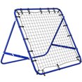 thumbnail image 1 of HOMCOM Rebounder Net Football Training Aid Kickback Target Play Blue, 1 of 10