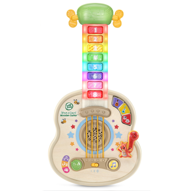 LeapFrog® Strum & Count Wooden Guitar™ - Musical Toddler Toy - English Version