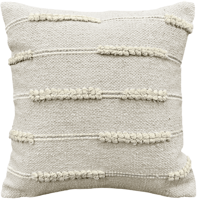 Mainstays Decorative Cushion Cover - Ivy Taupe, Textured Accent Pillow