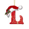 thumbnail image 2 of LSLJS 26 Letters Christmas Tree Decoration Pendant Christmas Tree Ornaments Personalized DIY Christmas Ornaments Christmas Decorations Xmas Tree Hanging Decor, 2 of 5