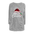 thumbnail image 4 of Qertyioot Hauts Grande Taille pour Femmes, Blouse à Manches Longues Chaude de Noël pour Femmes à Col Rond et d'Hiver, Ample, Imprimée, avec Poche, 4 of 4