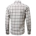 thumbnail image 3 of Pompotops Chemise Décontractée Ajustée à Manches Longues pour Hommes Automne avec Poche en Solde, 3 of 3