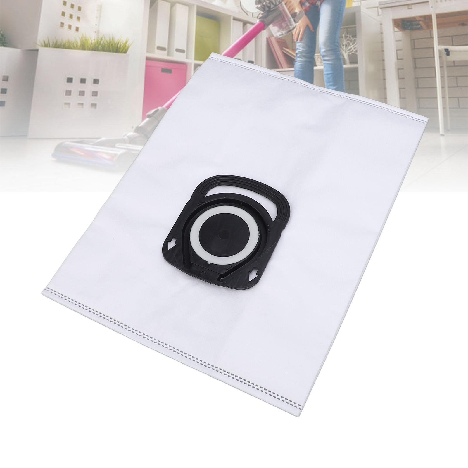 Vacuum Cleaner Dust Bags, Large Capacity 10pcs Vacuum Bags Tearproof Leakproof  for ZR200720