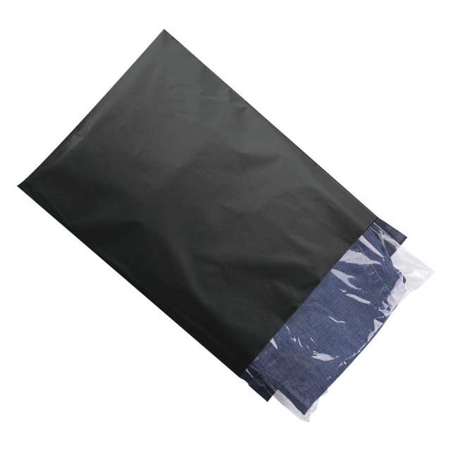 WiiGreen 500 PCS 10x13 inch Poly Mailers Shipping Envelopes Packaging Bags, Black