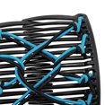 thumbnail image 4 of Women Stretchy Magic Hair Clip Double hair combs for long Slide Combs For Bun Updo Tools Blue, 4 of 6