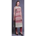 thumbnail image 3 of Bimba Kurti Droite Imprimée pour Femmes Sans Manches Tenue d'Été Kurta Tunique X-Small, 3 of 5