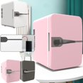 thumbnail image 3 of 6L Mini Car Refrigerator Small Refrigerated Cosmetic Refrigerator Beverage C3 W0B0, 3 of 5