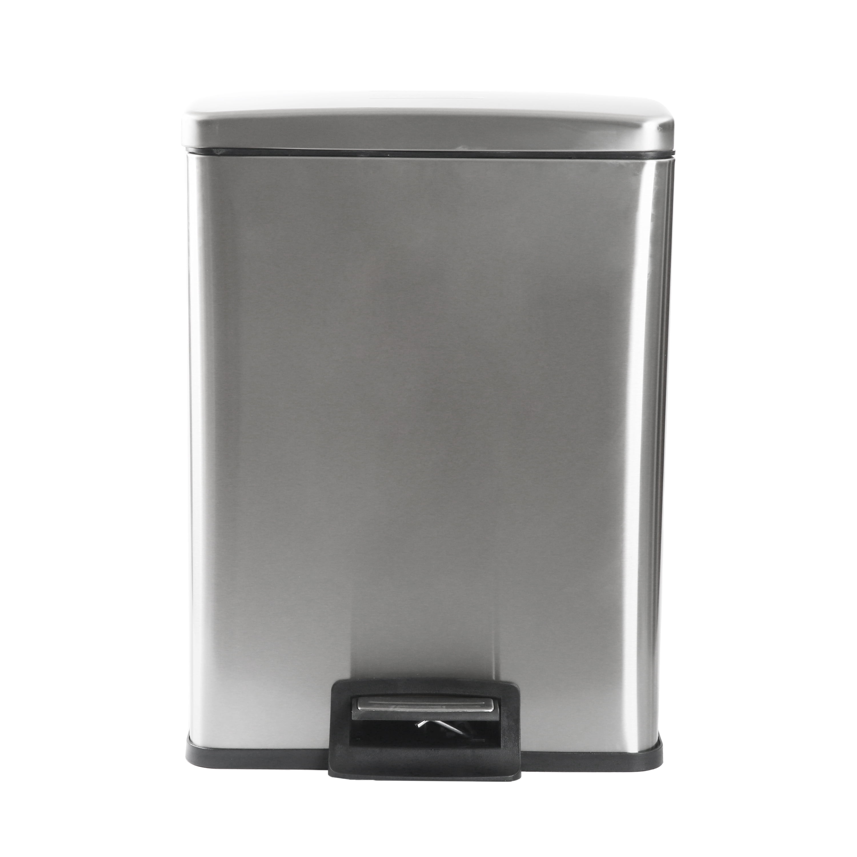 Poubelle à pédale en acier inoxydable Hometrends de 40 litres