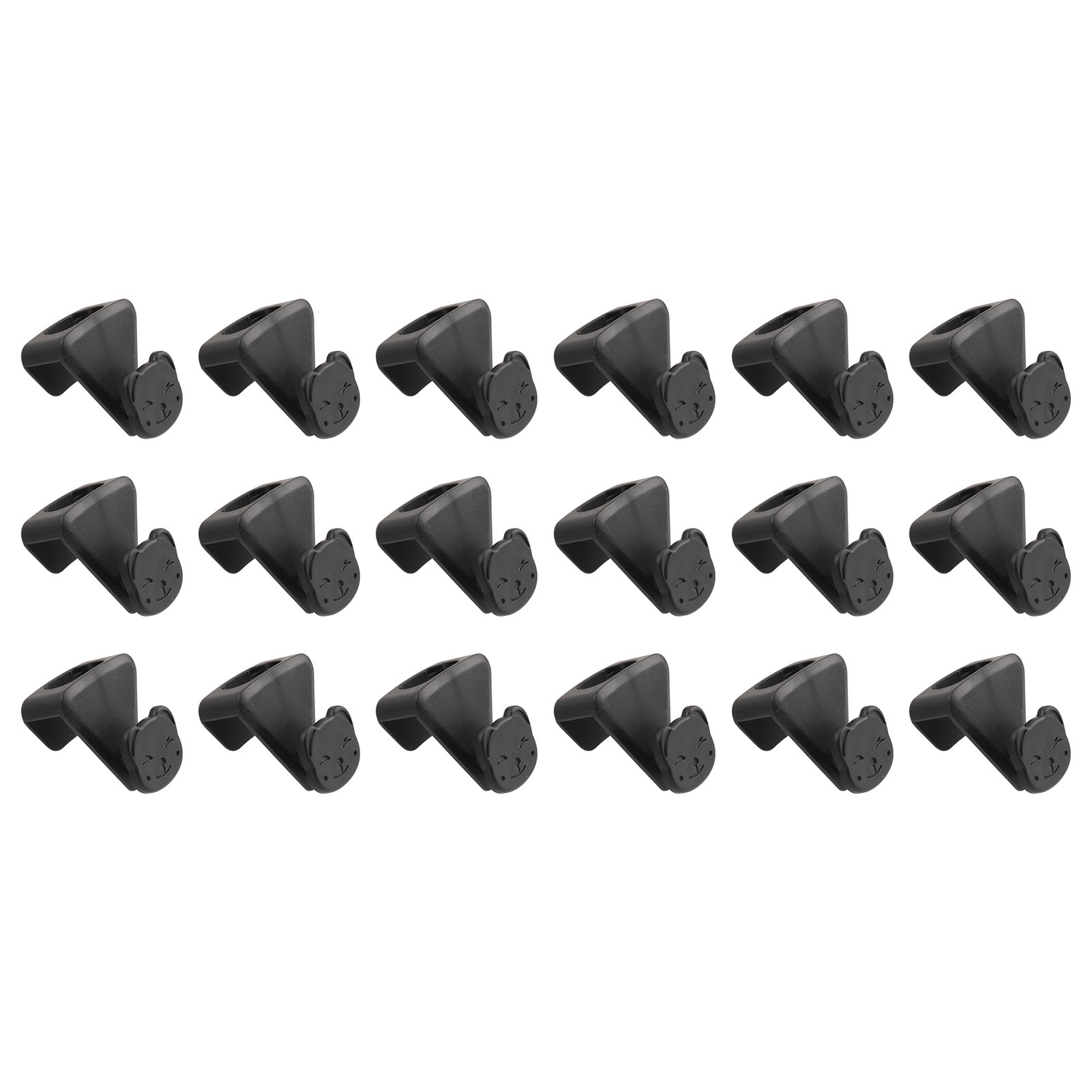 18 Pcs Clothes Hanger Connector Hook Adapter Extension Extender Connector Adaptor Wardrobe Hang Hook Closet Wardrobe Hanging Hook Connector