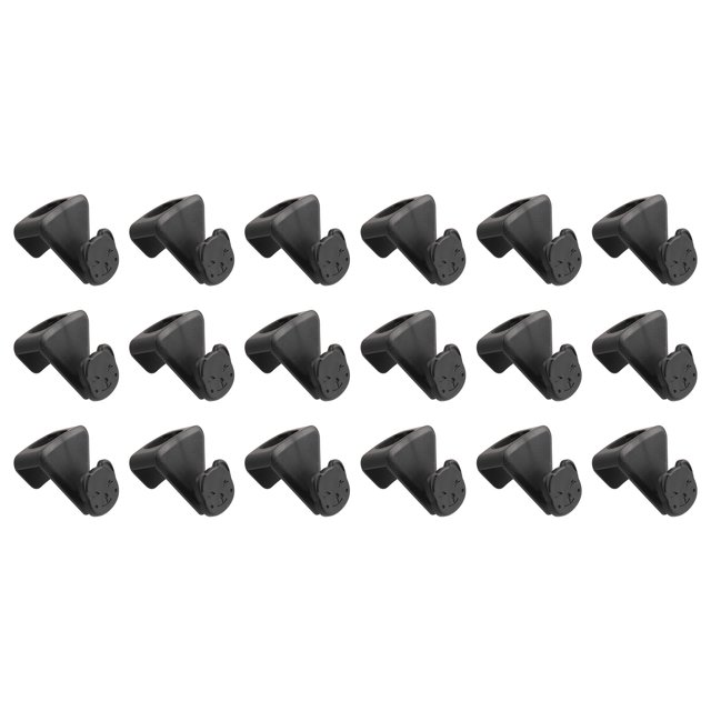 18 Pcs Clothes Hanger Connector Hook Adapter Extension Extender Connector Adaptor Wardrobe Hang Hook Closet Wardrobe Hanging Hook Connector