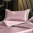 thumbnail image 3 of PRETXORVE Ice Silk Cool for Naked Sleeping In Summer Conditioning Washable Folding Mattress Cover Soft, 3 of 5