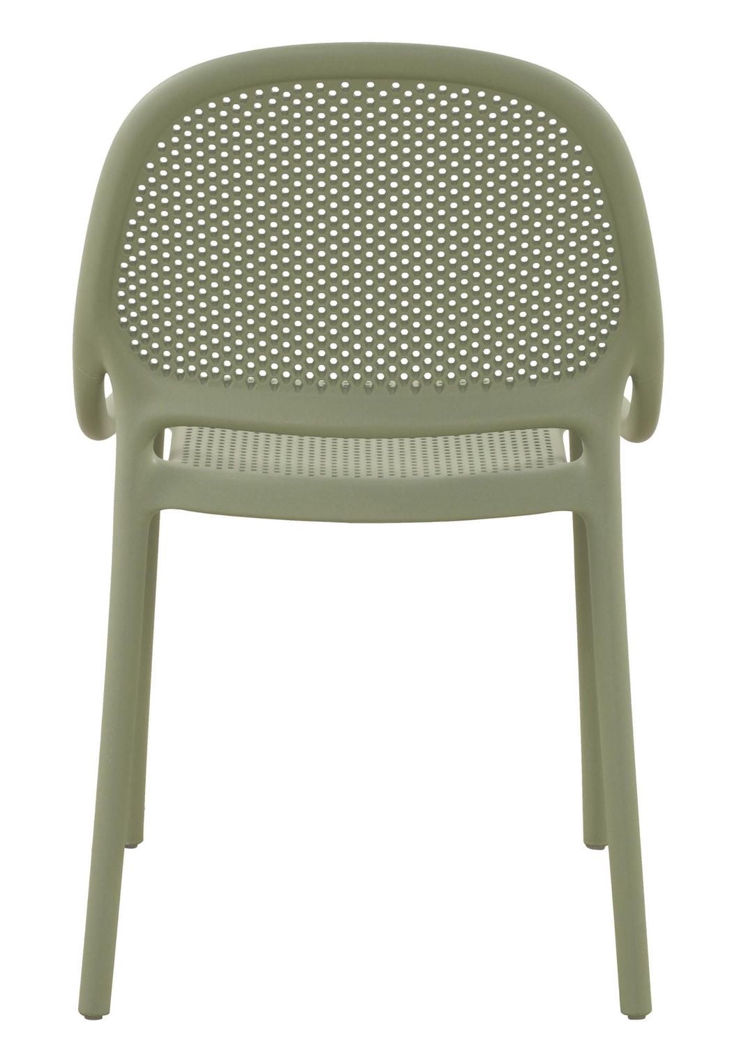 Summer armless dining chair Green Jade (4 chairs/box )