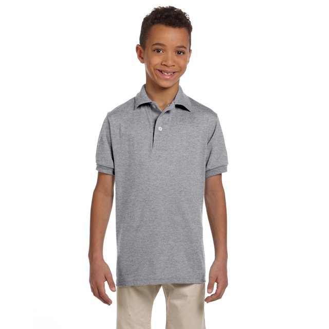 Jerzees Youth 5.6 oz. SpotShield Jersey Polo - 437Y