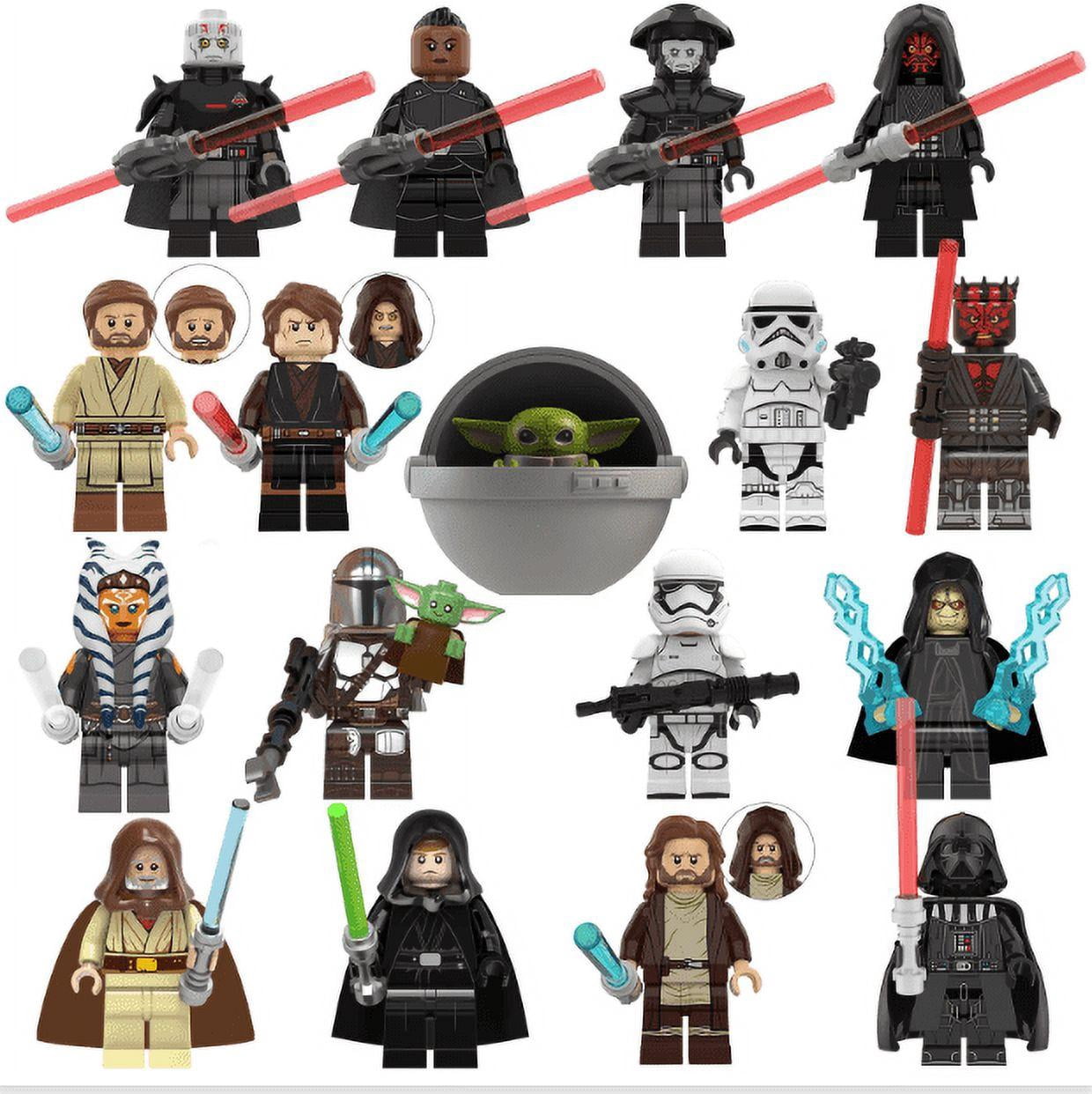 18-Piece Space Adventure Action Figures Set, Building Blocks Playset with Characters and Accessories, Creative Toy Kit for Kids and Fans
