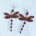 thumbnail image 5 of zanvin Mothers Day Gifts,Retro Multicolor Diamond Tassel Insect Earrings Female Long Ear Jewelry On, 5 of 5