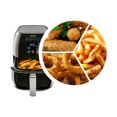 thumbnail image 5 of NuWave Brio 3-Quart 2-Piece Non-Stick Digital Touch Screen Air Fryer, Black, 5 of 5