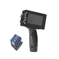 thumbnail image 1 of 12.7mm Variable QR Bar Batch Code Date Number Logo Expiry Date Label Mobile Portable Jet Handheld Thermal Inkjet Printer ,Excellent Scanning Performance, 1 of 7