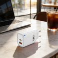 thumbnail image 1 of 5 Port PD Fast Charging USB Charger 38W, Smart Load Balancing Safe Stable High Speed Output, Multi Device Charging Station for Phone Tablet Headphones Home Office Travel, 1 of 6