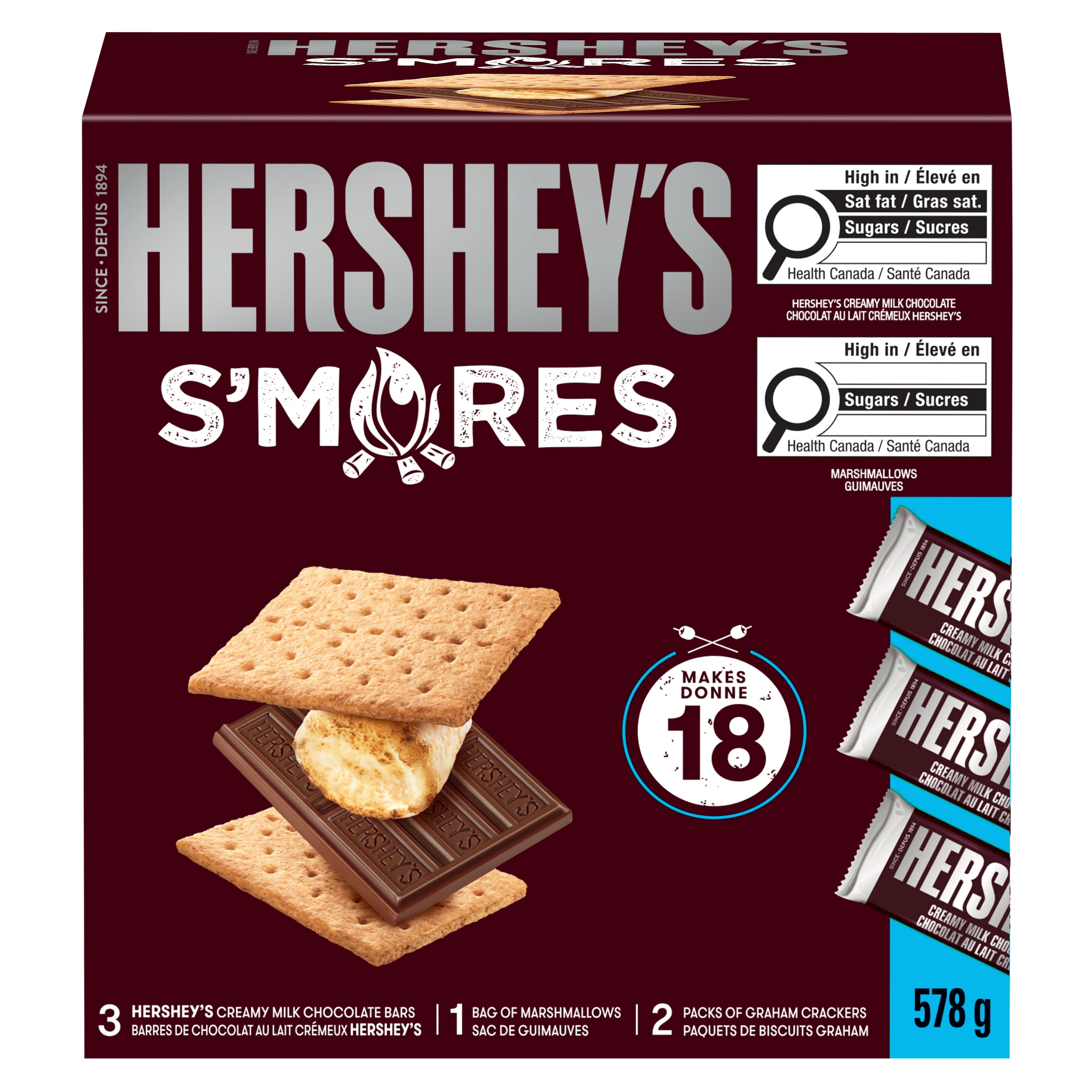 HERSHEY'S Classic S'mores Kit 578g