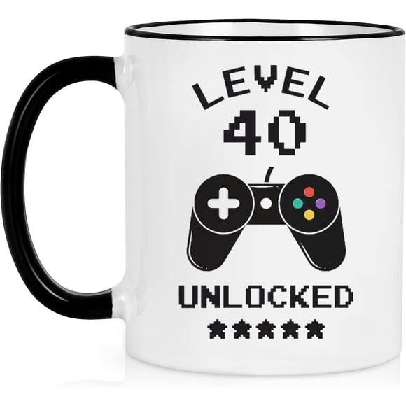 40th Birthday Gift for Men Women Making the World a Better Place Since 1982 Funny Born in Gag Ideas Coffee Mug Turning 40 Bday IdeasTea Cup Him Her Happy Party Decorations, white