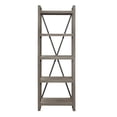 thumbnail image 1 of Topline Home Furnishings Rustic Grey Bookcase/Side Pier, 1 of 3