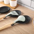 thumbnail image 3 of Bovemsi Organizer Rack Silicone Spoon Mat Kitchen Mat Shelf Mat Heat Insulation Silicone Spoon Holder For Stove Top, 3 of 4