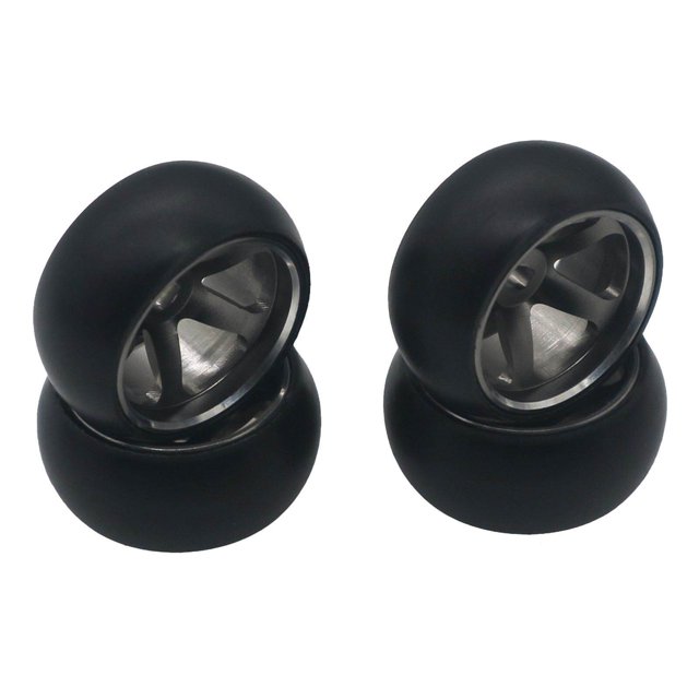 pitrice RC Car Car Wheel Rim Model Car Model Car Spare Accessories Spare Accessories Tires Car K969 K989 for WLtoys K969 K989 1/28 4WD Car Replacement Titanium