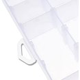 thumbnail image 2 of LNGOOR Plastic Organizer Bead Storage Box with Compartments Containers with Movable Dividers for Small Earring Jewelry Craft Sewing Supplies  36 Grid  1 Pack, 2 of 8