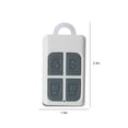 thumbnail image 2 of 433MHz Wireless Remote Control, 4 Button Remote Key Fob, Compact Wireless Remote Controller for Home Security, Garage Door, Gate, and Alarm Systems, 2 of 8