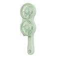 thumbnail image 1 of Portable Fan Handheld With Built-in Battery 10.04 in x 3.15 in Silent Double Headed Foldable Mini USB Charging, 1 of 6