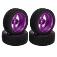 thumbnail image 1 of RC Car Tire, Drift Wheel Set  Cushioning Wide Use Heavy Duty Pretty Design  For Replacement Blue,Red,Purple,Gold,Pink, 1 of 8