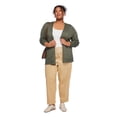 thumbnail image 2 of Lane Bryant Women's Plus Open-Front Cardigan, 2 of 6