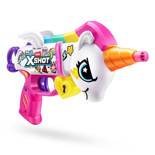 XSHOT Blastercorn by ZURU with 16 Darts, Air Pocket Technology