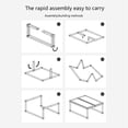 thumbnail image 2 of sundick Portable Camping Aluminum Alloy Table Multifunctional Outdoor Folding Picnic Fishing Barbecue Mini Table, 2 of 8