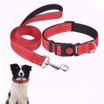 thumbnail image 1 of LSLJS Reflective Dog Collar and Leash Set with Safety Locking Buckle Adjustable Nylon Pet Collars for Medium Dogs, Home Accessories, 1 of 6
