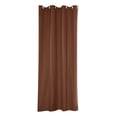 thumbnail image 1 of Abbracc Rideau Extérieur Occultant Draperie Intimité Protection Solaire pour Patio Glissade Verre Coffee_54x96 Pouces, 1 of 9
