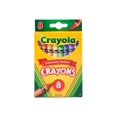 thumbnail image 1 of Crayola Craies de Cire de Couleur Classiques, 8 Couleurs/boîte, 1 of 2