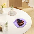 thumbnail image 1 of TIMIFIS Dinner Plate Hexagonal Plates Impregnable Dinner Plates Dishwasher Microwave Safe Plastic Plates Reusable Lightweight Plates for Kitchen Or Camping 6.69X6.69 Inches Kitchen Gadgets, 1 of 6