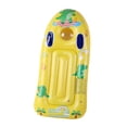 thumbnail image 4 of Almencla Kids Inflatable Surfboard Inflatable Pool Raft for Boys Girls Beach Vacation Yellow, 4 of 8
