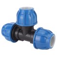 thumbnail image 2 of Water Pipe Connection, 32mm / 1.3in Non-scaling Tee Connector, For Hotel Garden Kitchen, 2 of 8