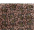 thumbnail image 4 of oneOone Georgette Viscose Fabric Floral & Paisley Block Print Sewing Fabric BTY 42 Inch Wide, 4 of 4